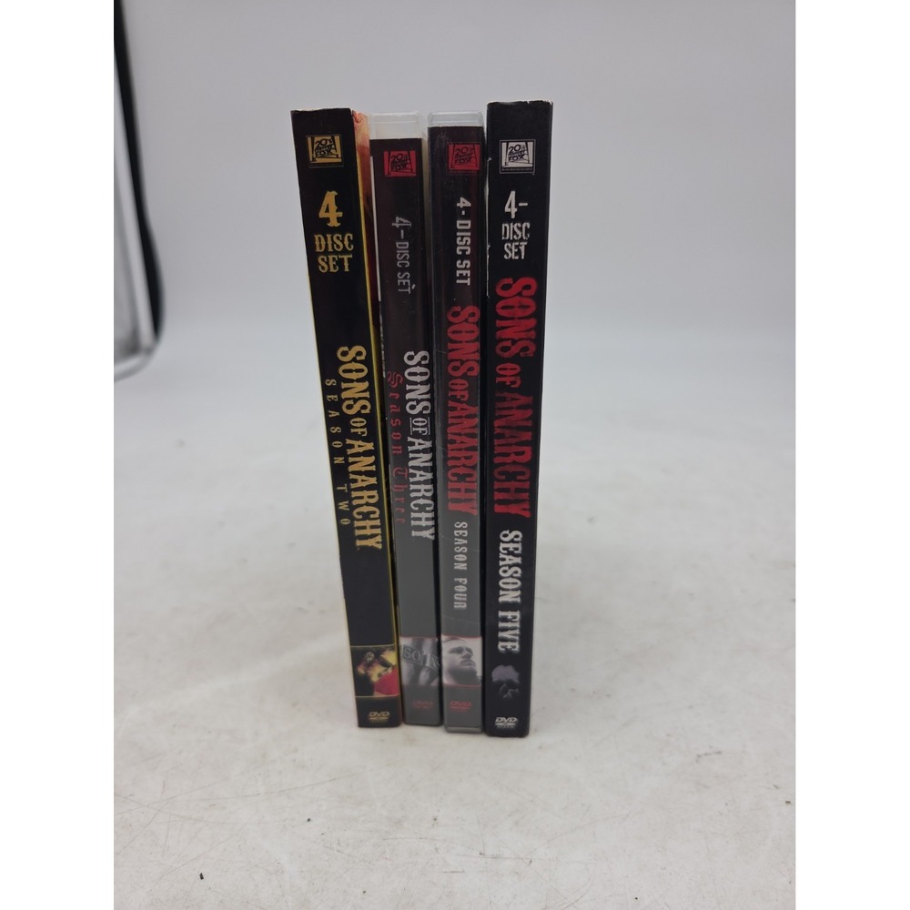Sons of Anarchy: Season 2 - 5 DVD Set - Tested - Complete